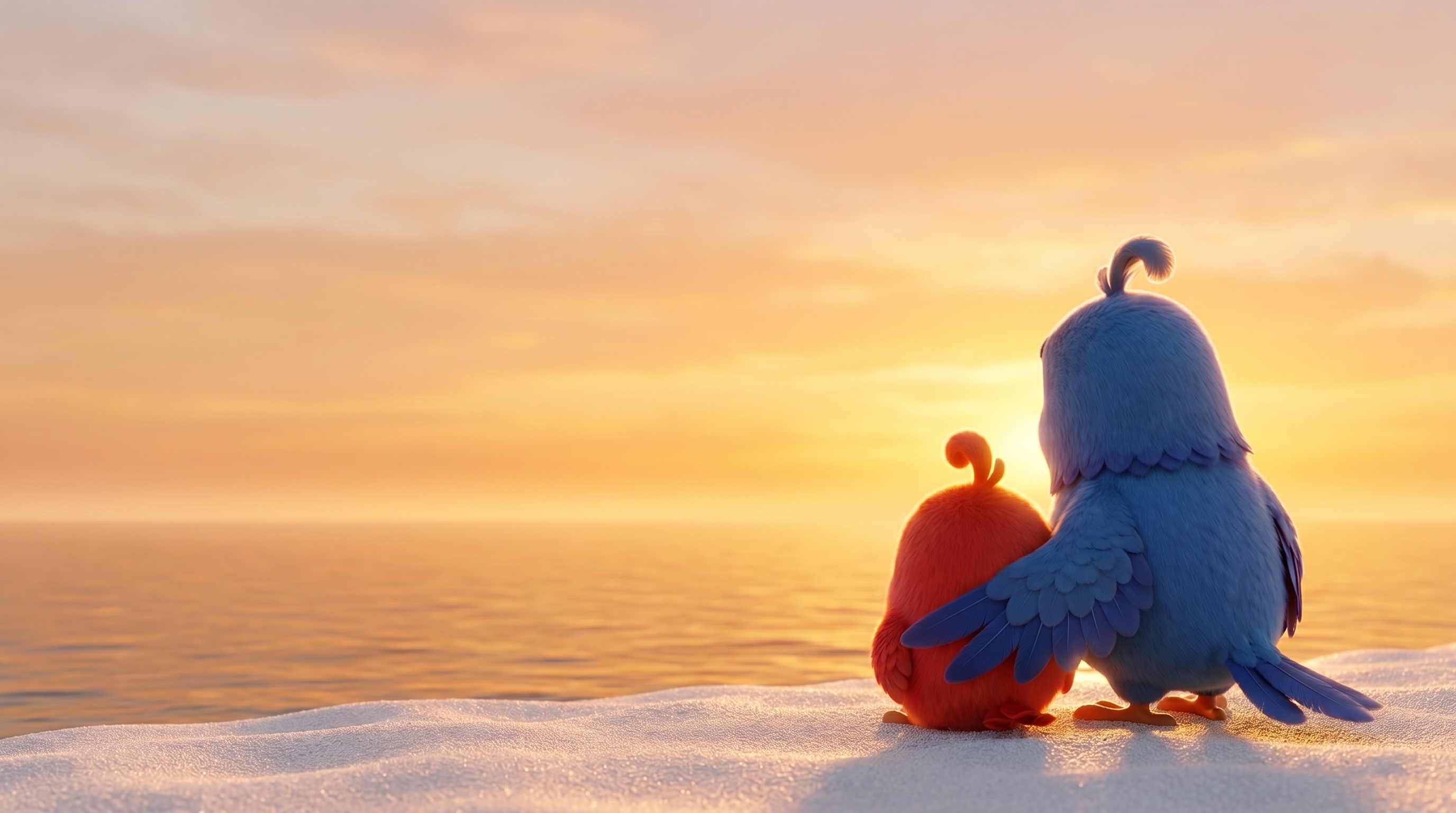Dee on a beach at sunrise looking out over the sea
